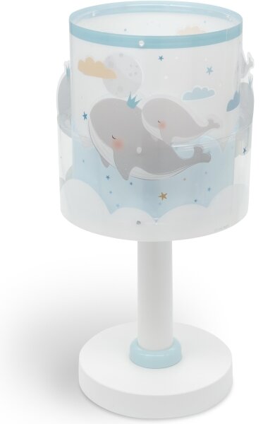 Dalber 61171T - Lampada per bambini WHALE DREAMS 1xE14/8W/230V blu