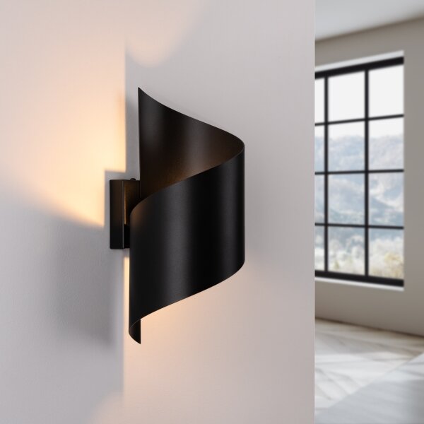 Sollux SL.1309 - Applique TALASSA 1xG9/8W/230V nero