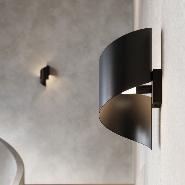 Sollux SL.1309 - Applique TALASSA 1xG9/8W/230V nero