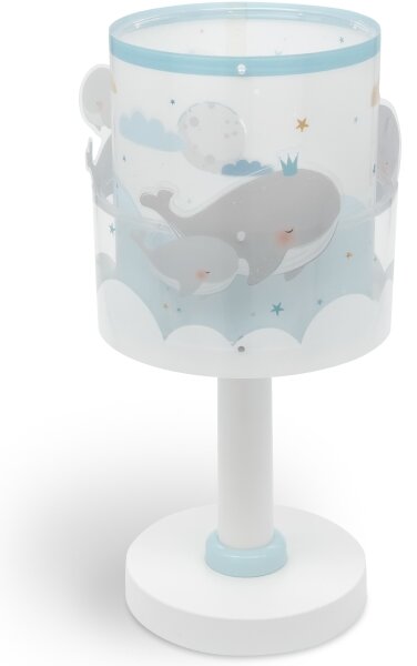 Dalber 61171T - Lampada per bambini WHALE DREAMS 1xE14/8W/230V blu