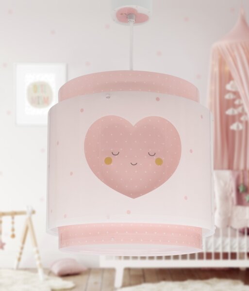Dalber 76012S - Lampadario per bambini BABY DREAMS 1xE27/15W/230V rosa