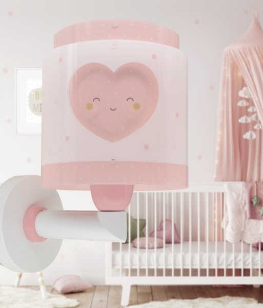 Dalber 76019S - Applique per bambini BABY DREAMS 1xE27/15W/230V rosa