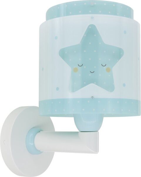 Dalber 76019T - Applique per bambini BABY DREAMS 1xE27/15W/230V blu