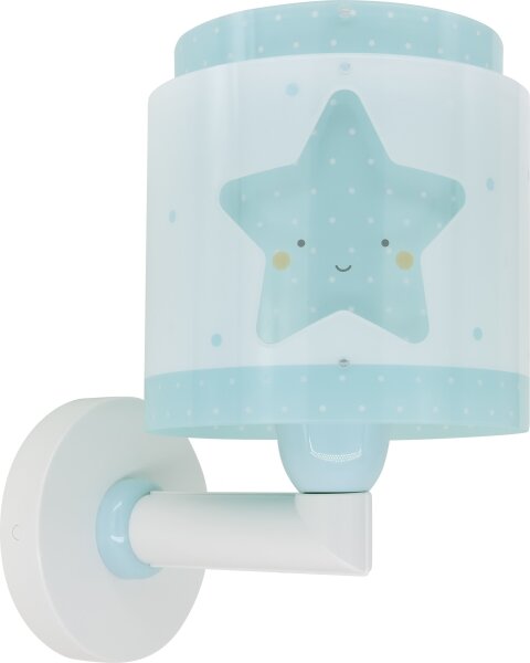 Dalber 76019T - Applique per bambini BABY DREAMS 1xE27/15W/230V blu