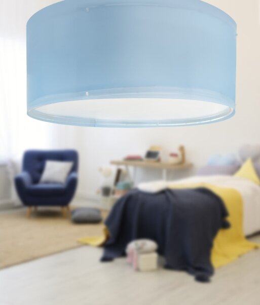 Dalber 42006T - Plafoniera per bambini COLOR LIGHT 2xE27/15W/230V blu