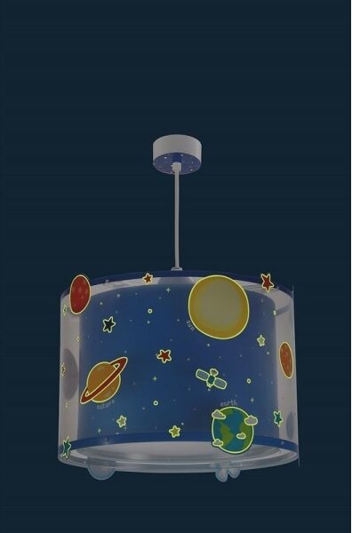 Dalber D-41342 - Lampadario per bambini PIANETI 1xE27/60W/230V