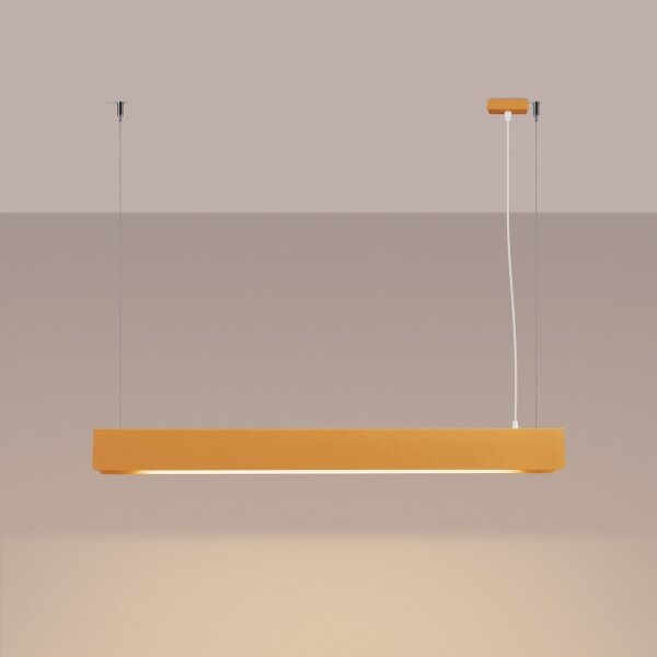 Sollux SL.1396 - Lampadario LED a sospensione con filo SPARK 1xG13/8,5W/230V oro