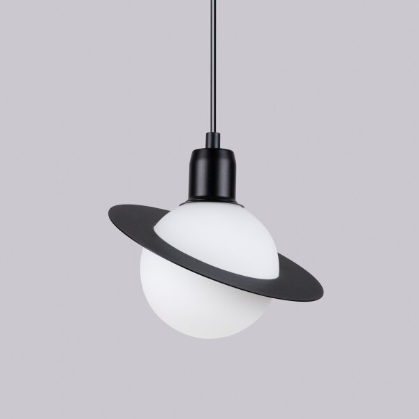 Sollux SL.1358 - Lampadario a sospensione con filo HYPERION 1xG9/8W/230V nero