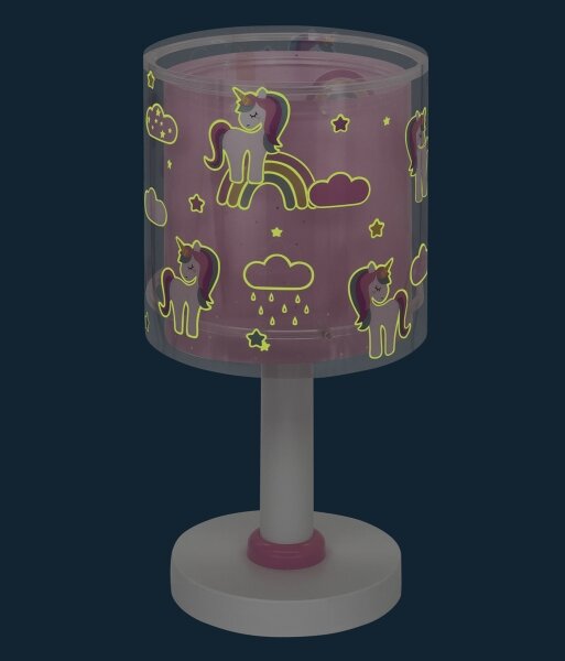 Dalber 41591N - Lampada LED per bambini UNICORNS 1xG4/4W/230V rosa