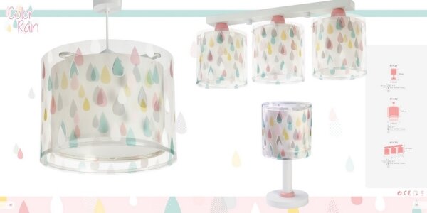 Dalber D-41431 - Lampada per bambini COLOR RAIN 1xE14/40W/230V