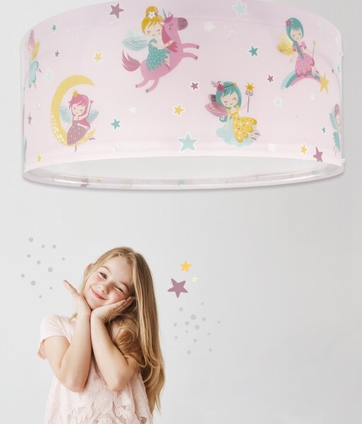 Dalber 42496 - Plafoniera per bambini FAIRY DREAMS 2xE27/15W/230V