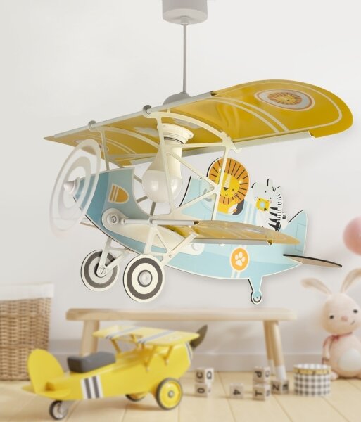 Dalber 54602 - Lampadario per bambini LITTLE LION 1xE27/15W/230V