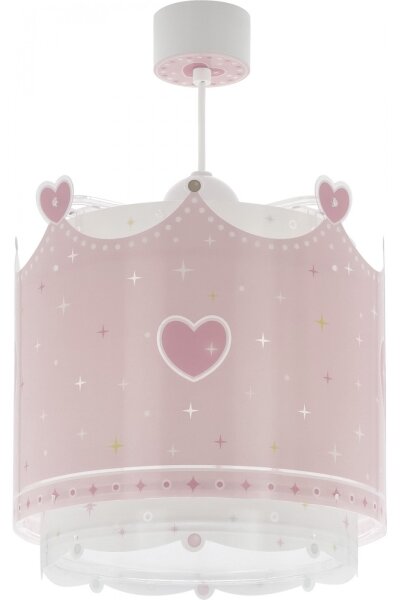 Dalber 61102 -Lampadario per bambini LITTLE QUEEN 1xE27/60W/230V