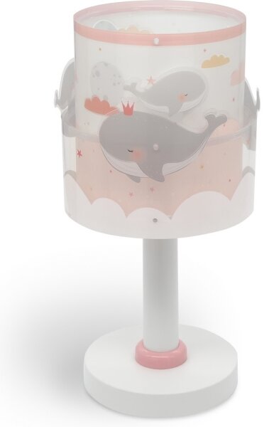 Dalber 61171S - Lampada per bambini WHALE DREAMS 1xE14/8W/230V rosa