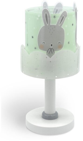 Dalber 61151H - Lampada per bambini BUNNY 1xE14/40W/230V verde