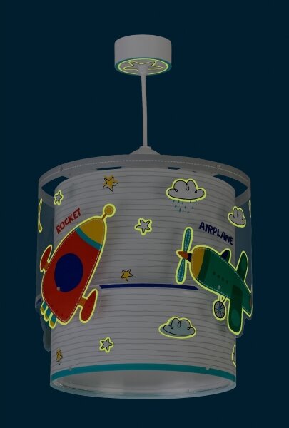 Dalber 61682 - Lampadario per bambini BABY TRAVEL 1xE27/60W/230V