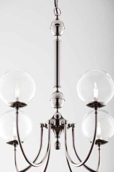 Jupiter 2022 - Lampadario a sospensione con catena BRILLANTE 6xG9/10W/230V cromo lucido