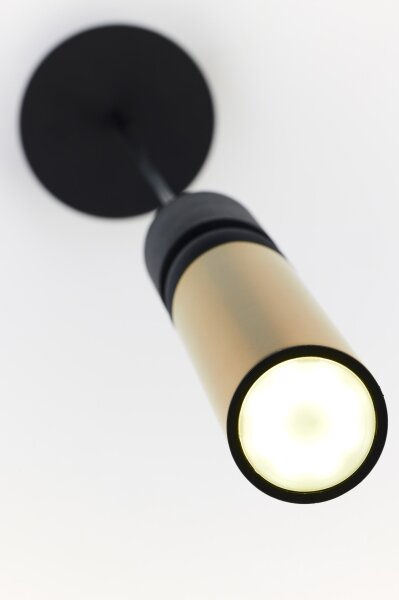 Jupiter 2006 - Lampadario a sospensione con filo ALAS 1xGU10/10W/230V oro/nero