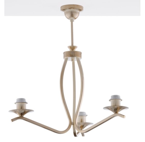 JUPITER 1274-KS3E - Lampadario su stelo KASZMIR 3xE27/60W