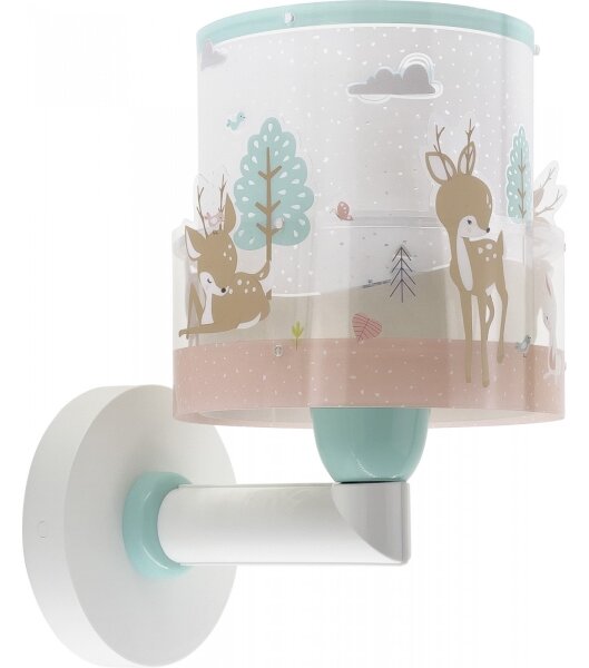 Dalber 61279 - Applique per bambini LOVING DEER 1xE27/60W/230V