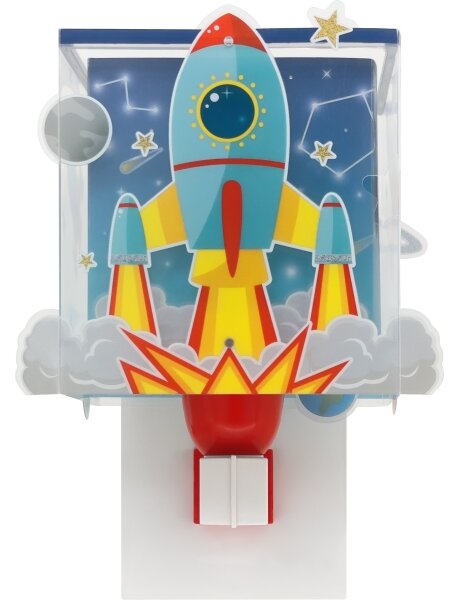 Dalber 63359 - Applique per bambini ROCKET 1xE27/15W/230V