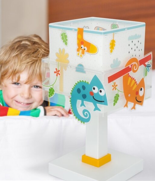 Dalber 63311 - Lampada per bambini HAPPY JUNGLE 1xE14/8W/230V