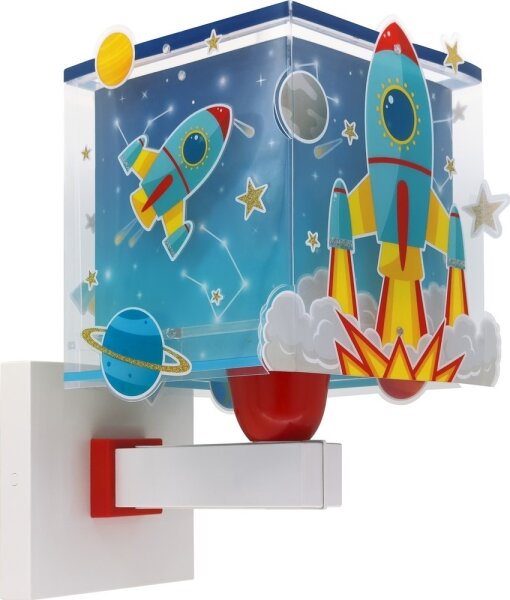 Dalber 63359 - Applique per bambini ROCKET 1xE27/15W/230V
