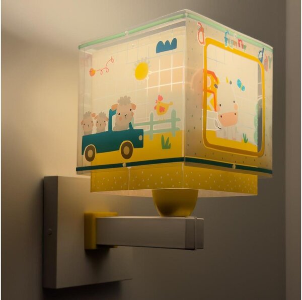 Dalber 63409 - Applique per bambini MY FARM 1xE27/15W/230V