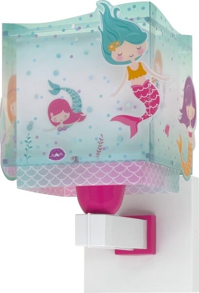 Dalber 63449 - Applique per bambini MERMAIDS 1xE27/60W/230V