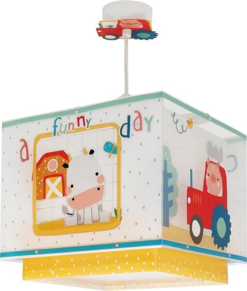 Dalber 63402 - Lampadario per bambini MY FARM 1xE27/15W/230V