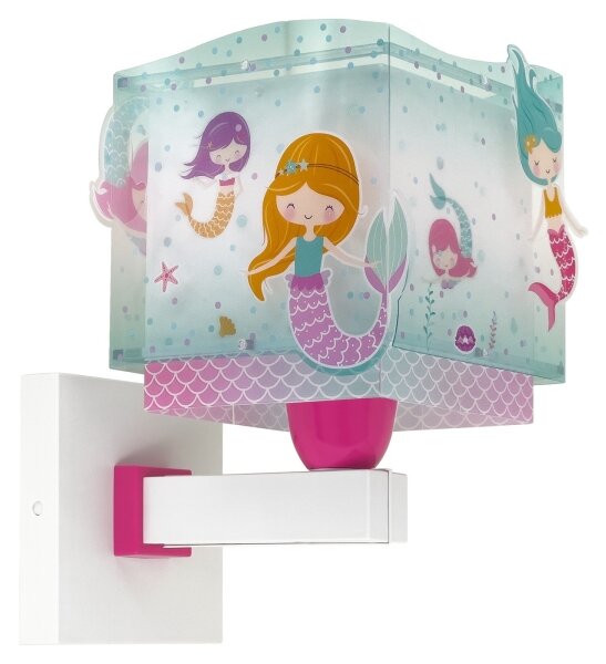 Dalber 63449 - Applique per bambini MERMAIDS 1xE27/60W/230V