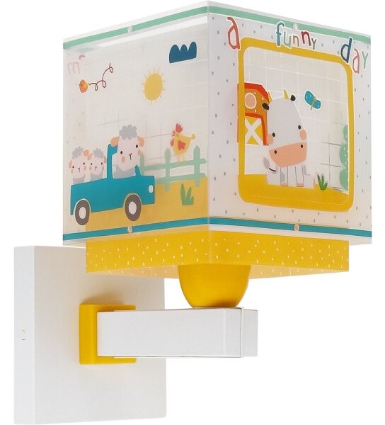Dalber 63409 - Applique per bambini MY FARM 1xE27/15W/230V