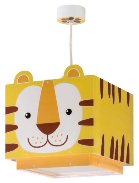 Dalber 64562 - Lampadario per bambini LITTLE TIGER 1xE27/60W/230V