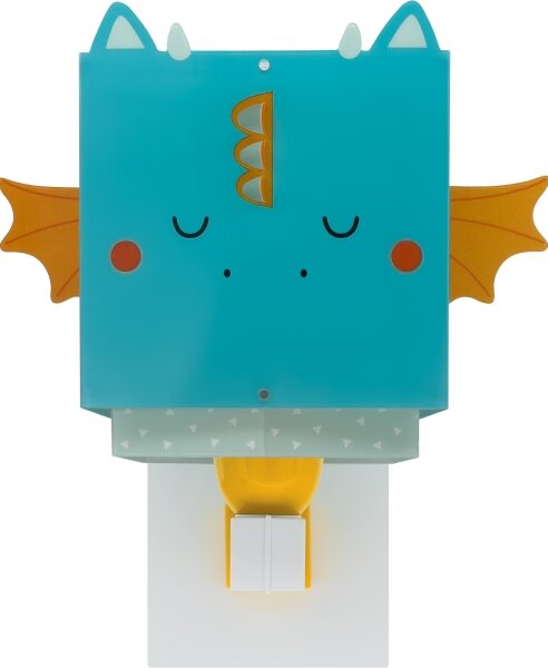 Dalber 64389 - Applique per bambini LITTLE DRAGON 1xE27/15W/230V