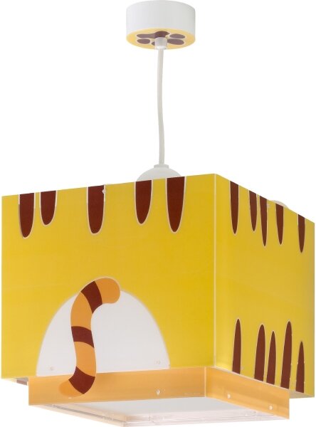 Dalber 64562 - Lampadario per bambini LITTLE TIGER 1xE27/60W/230V