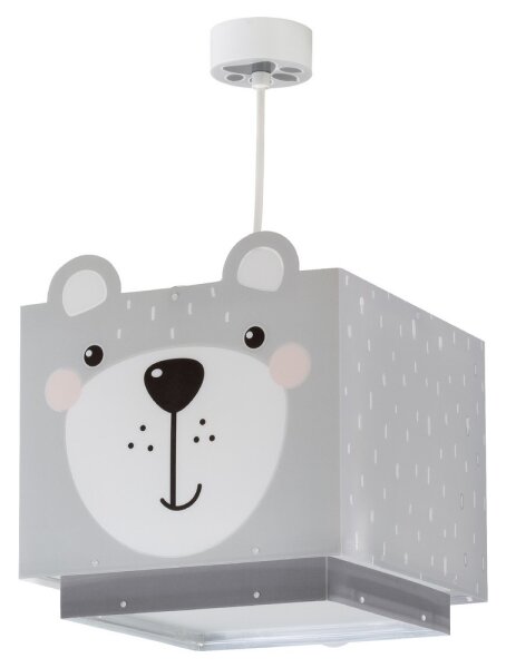 Dalber 64572 - Lampadario per bambini LITTLE TEDDY 1xE27/60W/230V