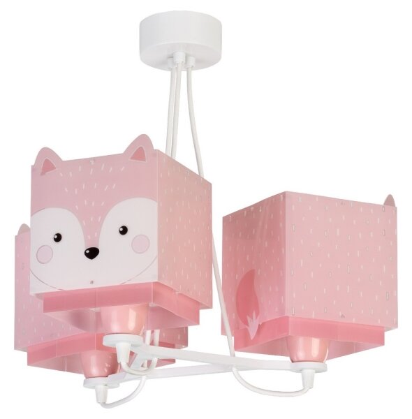 Dalber 64587 - Lampadario per bambini LITTLE FOX 3xE27/60W/230V