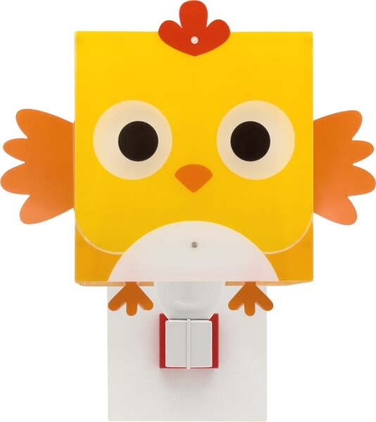 Dalber 64649 - Applique per bambini LITTLE CHICKEN 1xE27/15W/230V