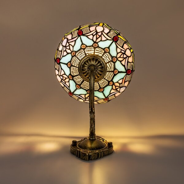 Brilagi - Lampada da parete Tiffany in vetro colorato LORAS 1xE27/40W/230V