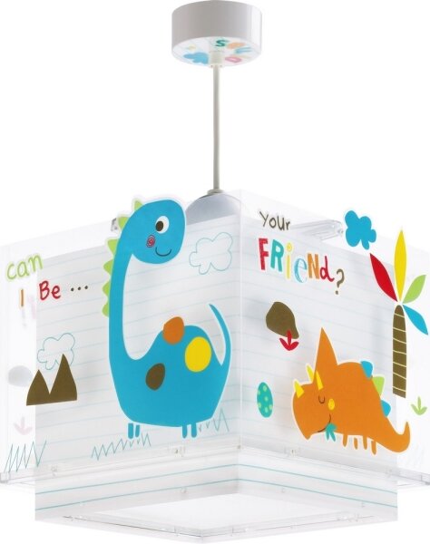 Dalber D-73452 - Lampadario per bambini DINOS 1xE27/60W/230V