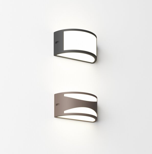 Ideal Lux - Applique da esterno REX 1xE27/60W/230V IP44 marrone