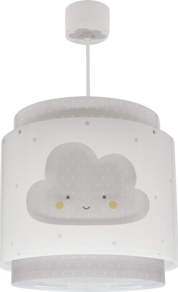 Dalber 76012E - Lampadario per bambini BABY DREAMS 1xE27/15W/230V grigio