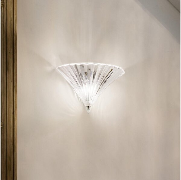 Ideal Lux - Applique SANTA 1xE14/40W/230V trasparente