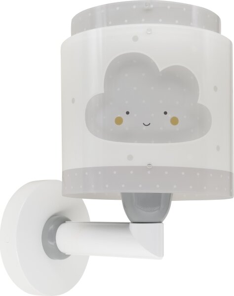 Dalber 76019E - Applique per bambini BABY DREAMS 1xE27/15W/230V grigio
