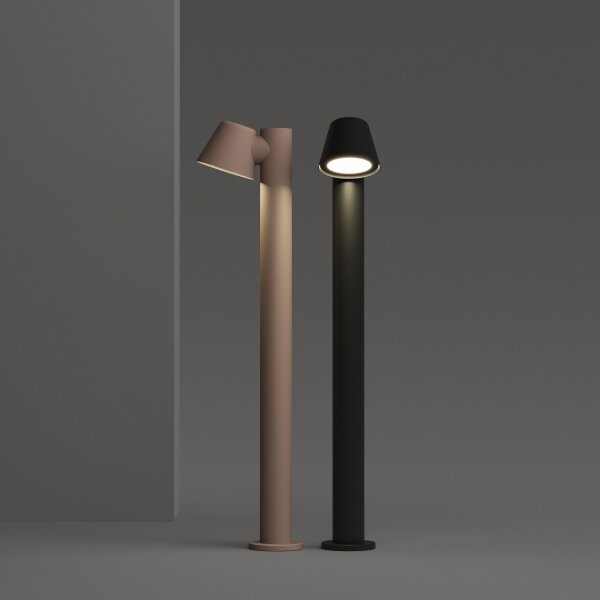 Ideal Lux - Lampada da esterno GAS 1xGU10/35W/230V 80 cm IP43 marrone