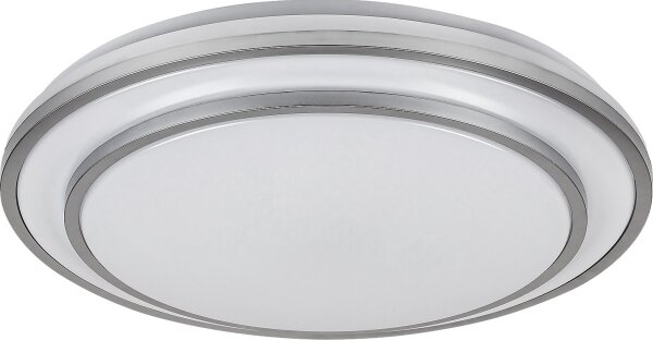 Rabalux 2131 - Plafoniera LED dimmerabile LUPITA LED/40W/230V argento + telecomando