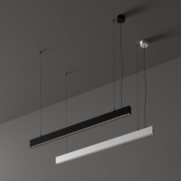 Ideal Lux - Sospensione LED a cavo OFFICE LED/30W/230V 4000K CRI 90 bianco