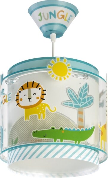 Dalber D-76112 - Lampadario per bambini MY LITTLE JUNGLE 1xE27/15W/230V