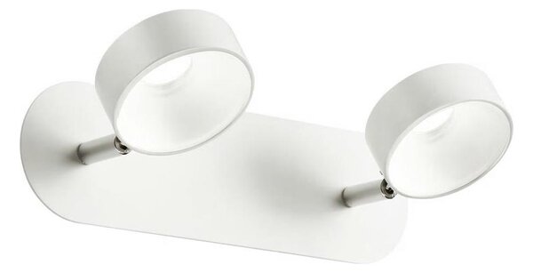 Ideal Lux - Faretto da parete LED OBY 2xLED/6W/230V CRI 90 bianco
