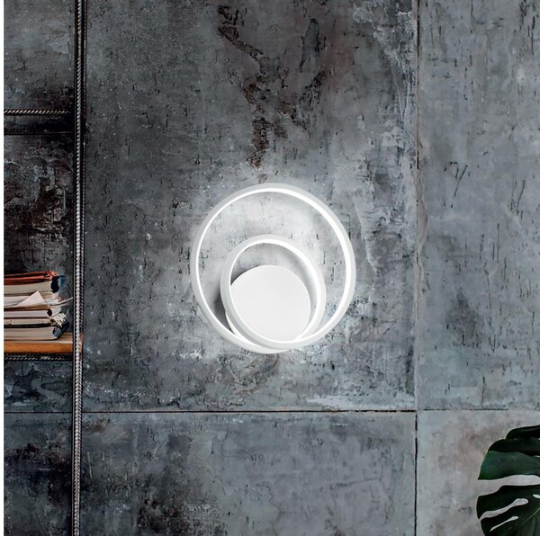 Ideal Lux - Applique da parete LED dimmerabile OZ LED/28W/230V CRI 90 bianco